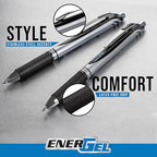 Pentel EnerGel RTX Liquid Gel Pens, Medium (0.7mm), Turquoise, 4-pk (BL77PF4S3)