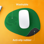 GREEDY FARMERS Mouse pad, Non-Slip Washable Waterproof Computer Mouse pad (Forest Green)
