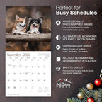 MICASA PRESS Corgis 2026 Wall Calendar 12 Month | 12" x 24" Open | Thick & Sturdy Paper | Holiday Gift | Cute Puppy Dog Calendar 2026