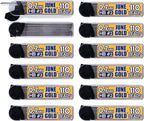 June Gold 1320 Pieces, 0.7 mm HB #2 Lead Refills, 12 Dispensers, 110 Pieces Per Dispenser, Medium Thickness, Break Resistant Lead/Graphite