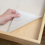Con-Tact Brand Grip Premium Shelf Liner, Thick and Non-Adhesive Drawer Liner, Multi-Purpose and Easy to Use, 12" x 4', White, Pack of 1