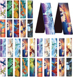 30 Pcs Fire Dragon Magnetic Bookmarks - Dragon Merchandise, Cool Animal Page Book Marker, Waterproof Bookmark as Party Favor, Student Rewards, Book Lover Reading Gifts