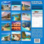 2026 Beaches Monthly Wall Calendar | Tropical Beaches Travel Calendar 2025-2026