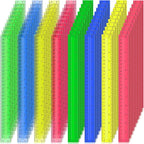 504 Pcs Rulers Bulk, 12 Inch Plastic Assorted Color Clear Rulers with Inches Centimeters Millimeter. Measuring Drawing Tool for Kids, Ideal Back to School Classroom Office Home Supplies