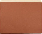 Amazon Basics Expanding File Folder Organizer with Pockets, Letter Size, 3.5-Inch Expansion, 25-Pack, 9.5 x 11.75 Inches, Brown