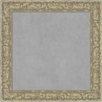 Amanti Art Silver Framed Magnetic Board 31x31 Medium Vision Board for use with Magnets, 100% Metal Sheet to Display Items as Office Decor or for Home Organization in mudroom, Kitchen or Kids Room