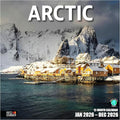 RED EMBER Arctic 2026 Wall Calendar 12 Month | 12" x 24" Open | Thick & Sturdy Paper | Holiday Gift | Travel Calendar 2026
