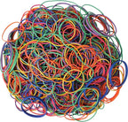 HAIDIBAO Rubber Bands Assorted Sizes 0.5lbs Multicolor Elastic Bands for Office supplies size:#16,#18,#19,#32,#33,#64,#117A