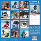 2026 Dachshunds at Work Weiner Dog Monthly Wall Calendar | Funny Wiener Dog Calendar September 2025 - December 2026