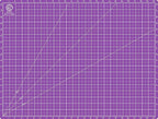 KC GLOBAL A2 (25"x19") Professional Grade Self-Healing Cutting Mat (Purple) - Odor-Free, Double-Sided, eco-Friendly, Durable. Premium Desk mat for Crafting, Sewing, Quilting and Art Projects