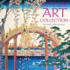 Graphique 2026 Japanese Art Collection Wall Calendar | 12” x 12” | Thick Paper | Home & Office Organizer | Large Monthly Grid | 3 Languages & Marked Holidays | 4 Month Preview Page for 2027