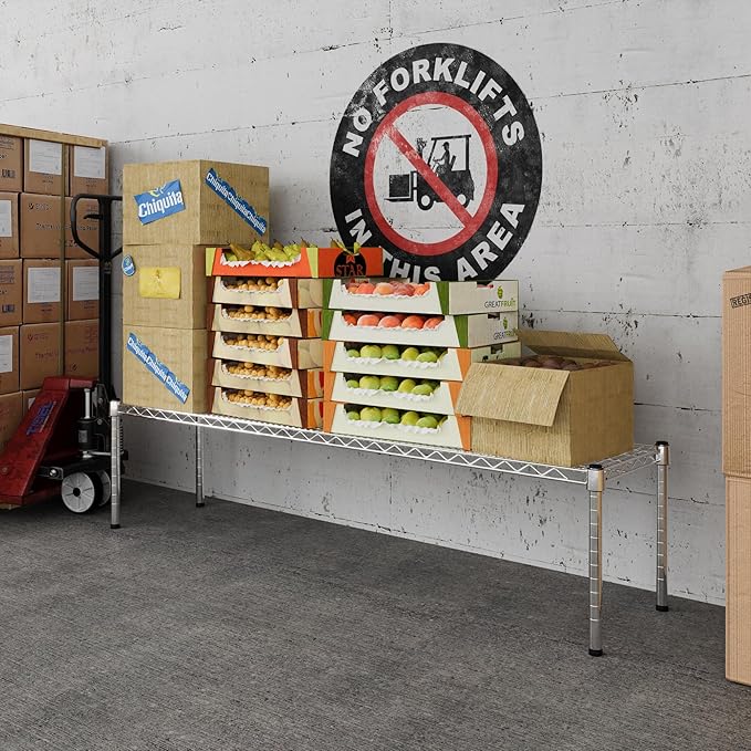 Regal Altair 14" Deep x 60" Wide x 14" Height Wire Shelving Kit | 1-Tier | NSF Commercial Storage Rack Unit