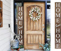 Home Sweet Home Sign for Front Door, Wood Rustic Front Porch Décor, Farmhouse Porch Sign Decorations, Outdoor Signs for Porch, Indoor Outdoor Decorations, Vertical 6ft