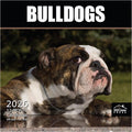 MICASA PRESS Bulldogs 2026 Wall Calendar 12 Month | 12" x 24" Open | Thick & Sturdy Paper | Holiday Gift | Cute Puppy Dog Calendar 2026