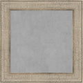 Amanti Art Silver Framed Magnetic Board 26x26 Medium Vision Board for use with Magnets, 100% Metal Sheet to Display Items as Office Decor or for Home Organization in mudroom, Kitchen or Kids Room
