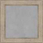 Amanti Art Silver Framed Magnetic Board 26x26 Medium Vision Board for use with Magnets, 100% Metal Sheet to Display Items as Office Decor or for Home Organization in mudroom, Kitchen or Kids Room
