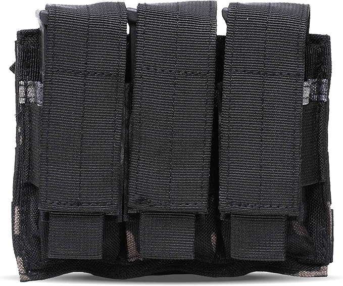 Tacticon P1 P2 P3 BattlePouch | Universal Pistol Mag Pouch | Combat Veteran Owned Company | Molle Single Double Triple Pistol Magazine Holster for Ammo | Tactical Bag Accessories Holder