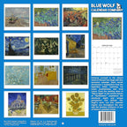 2026 Vincent Van Gogh Artwork Monthly Wall Calendar | Iconic VanGogh Paintings Calendar 2025-2026