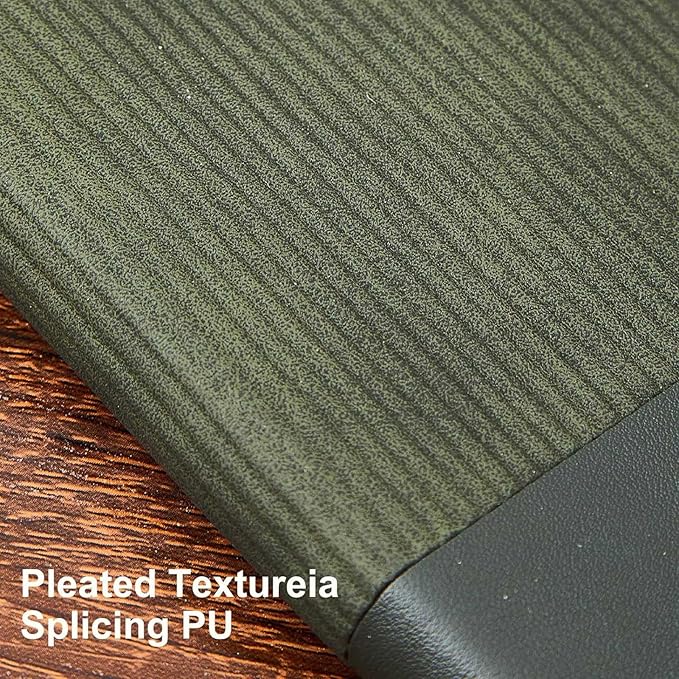 TSFPapier Lined Journal Notebook for Work College Ruled Note Book 7.2"x9.6" B5 PU Leather Daily Journaling 160 Pages for Women Men Writing Home School Supplies Business (Dark Green)