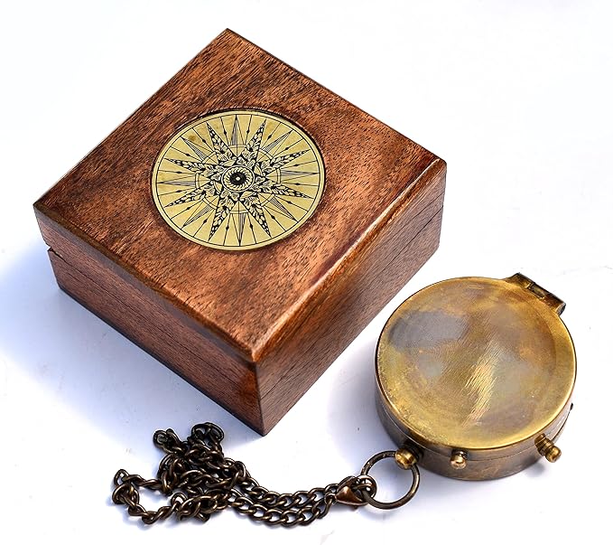 For I Know The Plans I Have For You, Jeremiah 29:11, Solid Brass Directional Engraved Compass, Baptism Gifts for Boys Girls, First Communion, Christian Gifts for Men, First Confirmation Gifts for Boys