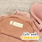 Large Name Labels for Kids (33) - Custom Stickers for Daycare and School Supplies - Durable, Waterproof Stickers for Water Bottles, Lunch Boxes, and More with Unique Designs - Deer
