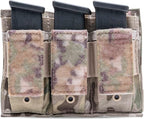 Tacticon P1 P2 P3 BattlePouch | Universal Pistol Mag Pouch | Combat Veteran Owned Company | Molle Single Double Triple Pistol Magazine Holster for Ammo | Tactical Bag Accessories Holder