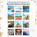 RED EMBER Wonders of the World 2026 Wall Calendar 12 Months | 12" x 24" Open | Thick & Sturdy Paper | Holiday Gift | Nature Calendar 2026