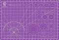 KC GLOBAL A3 (19"x13") Professional Grade Self-Healing Cutting Mat (Purple) - Odor-Free, Double-Sided, Eco-Friendly, Non-Slip, Premium Desk mat for DIY, Crafting, Model Building,and Art Projects