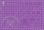 KC GLOBAL A3 (19"x13") Professional Grade Self-Healing Cutting Mat (Purple) - Odor-Free, Double-Sided, Eco-Friendly, Non-Slip, Premium Desk mat for DIY, Crafting, Model Building,and Art Projects