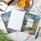 Planner 2026-2027 - Academic Planner 2026-2027, Jul. 2026 - Jun. 2027, 26-27 Planner Weekly and Monthly with Tabs, 6.3" x 8.4", Hardcover with Back Pocket + Twin-Wire Binding - Oil Painting