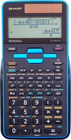Sharp EL-W535TGBBL Scientific Calculator with WriteView™ 4 Line Display, Black, Blue