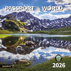 2026 Wall Calendar,14 Monthly Wall Calendar Beautiful World Nov. 2025 - Dec. 2026, 12" x 18.2" Opened,Full Page Months Thick Paper for Gift Calendar Organizing & Planning