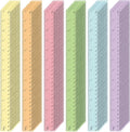 ForraFun 120 Pcs 12 Inch Plastic Ruler Bulk Colorful Transparent Ruler with Imperial and Metric Scales for Back School Office Supplies Home Tool Operation Measuring Drawing(Pastel)