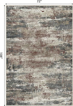 GENIMO Rugs for Bedroom-Washable 6x9 Area Rugs Lightweight Low Pile, Modern Printed Non-Slip Carpet for Living Room, Playroom, Dining Room, Office, Mystic Forest