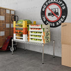 Regal Altair 18" Deep x 36" Wide x 14" Height Wire Shelving Kit | 1-Tier | NSF Commercial Storage Rack Unit