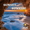 2026 Wall Calendar,Calendar 2026, November 2025 - December 2026, Wall Calendar Sunset, 12" x 24" Opened,Full Page Months Thick & Sturdy Paper for Calendar Organizing & Planning
