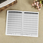 INKNOTE 2 Pcs Auto Mileage Log Book Expense Record Notebook for Car for Small Business Driving Bookkeeping 7.87 X 5inch