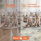 GENIMO Washable Area Rugs for Living Room, 10x12 Modern Non Slip Rugs, Low Pile Lightweight Soft Print Rug for Bedroom, Dining Room, Home Office, Blue Grey Beige