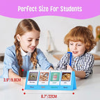 Sentence Flip Charts, 80 Double Sided Cards in Noun/Verb/Adjective/Preposition 40 New Sentence Building Freestanding Flip Chart Educational Learning Tool for School Supplies