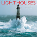 Graphique 2026 Lighthouses Wall Calendar | 12” x 12” | Thick Paper | Home & Office Organizer | Large Monthly Grid | 3 Languages & Marked Holidays | 4 Month Preview Page for 2027