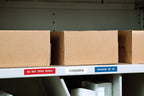 Brady Authentic (M21-500-595-BL) All-Weather Vinyl Label for Indoor/Outdoor ID, Lab and Equipment Labeling, White on Blue- For M210, M210-LAB, M211, BMP21-PLUS and BMP21-LAB Printers, .5" W, 21' L
