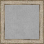 Amanti Art Silver Framed Magnetic Board 30x30 Medium Vision Board for use with Magnets, 100% Metal Sheet to Display Items as Office Decor or for Home Organization in mudroom, Kitchen or Kids Room