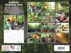 Garden Wisdom Calendar 2026 Wall Monthly Proverbs Lessons Learnings Calender 12 Month | American Made In The USA