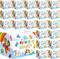 24 Pcs Privacy Boards for Student Desks Bright Colored Classroom Desk Divider Trifold Table Desk Privacy Panel Folders Screen Partition for School Teacher Student Study Test Home(Sky)