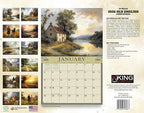2026 Old English Countryside Wall Calendar 16-Month X-Large Size 14x22, by The KING Company-Monster Calendars