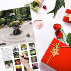 2026 Wall Calendar,Calendar 2026, November 2025 - December 2026, Wall Calendar Zen, 12" x 24" Opened,Full Page Months Thick & Sturdy Paper for Calendar Organizing & Planning