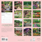 Graphique 2026 In the Garden Wall Calendar | 12” x 12” | Thick Paper | Home & Office Organizer | Large Monthly Grid | 3 Languages & Marked Holidays | 4 Month Preview Page for 2027