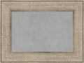 Amanti Art Silver Framed Magnetic Board 18x24 Small Vision Board for use with Magnets, 100% Metal Sheet to Display Items as Office Decor or for Home Organization in mudroom, Kitchen or Kids Room