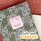 Large Name Labels for Kids (33) - Custom Stickers for Daycare and School Supplies - Durable, Waterproof Stickers for Water Bottles, Lunch Boxes, and More with Unique Designs - Unicorn