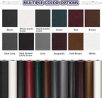 Besezx Leather Repair Patch Tape Kit, Self Adhesive Leather Repair for Furniture, Couch, Sofa, Car Seats,Office Chair,Vinyl Repair Kit.30inx16in